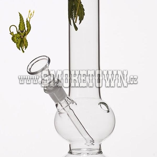 CannaHeroes Cannadevil Glass Bong Flask 30cm