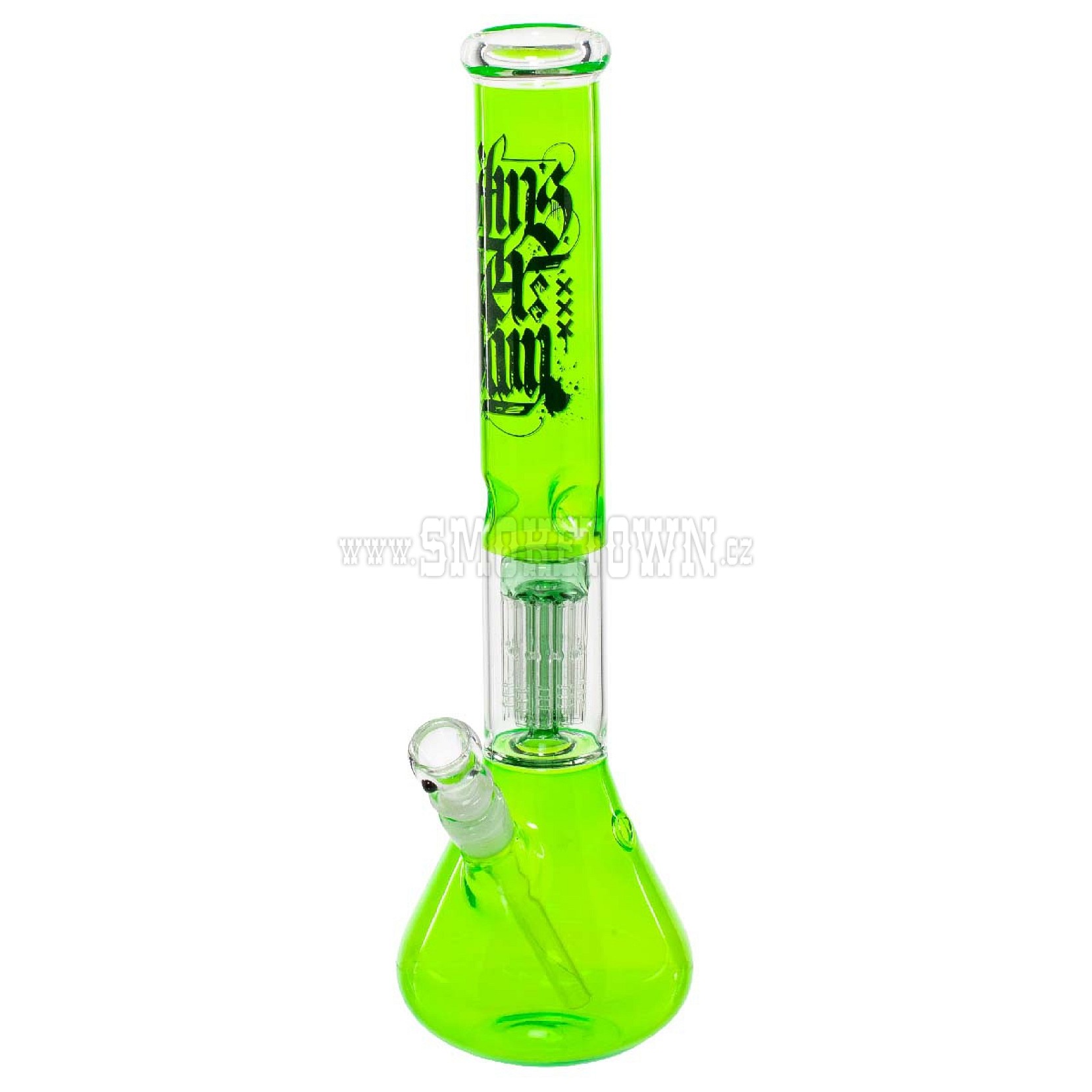 Amsterdam Glass Bong Green 42cm