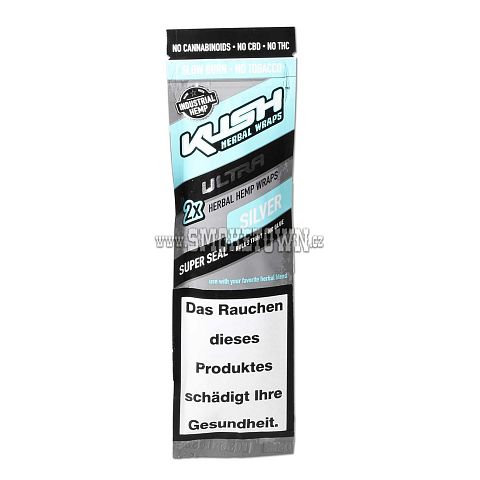 Kush Herbal Hemp Wraps Ultra Silver