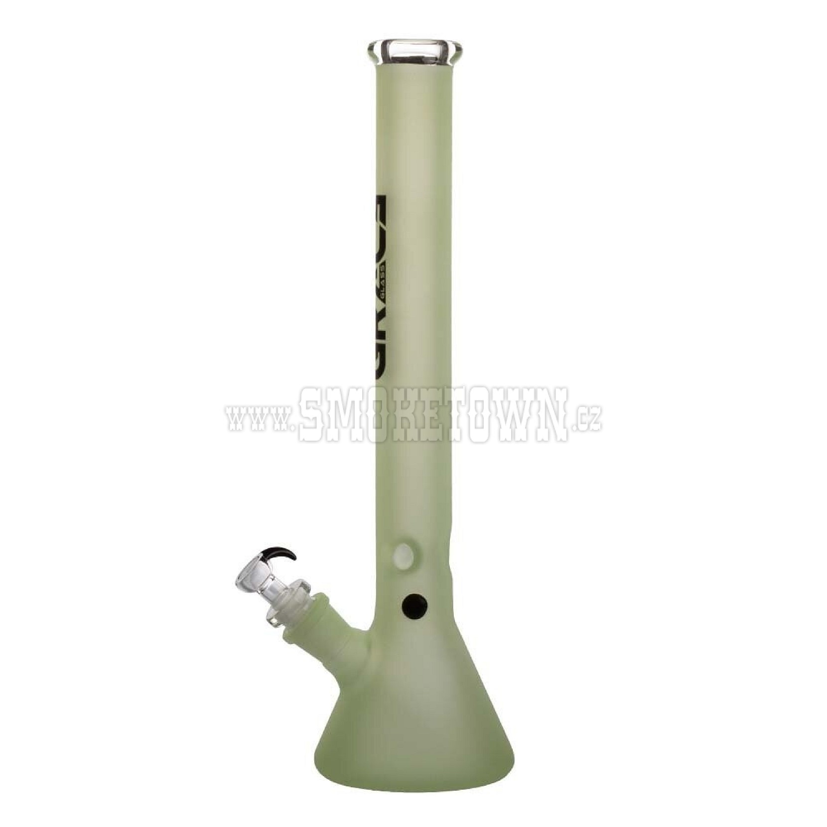 Grace Glass Bong Green Pearl Beaker 50cm
