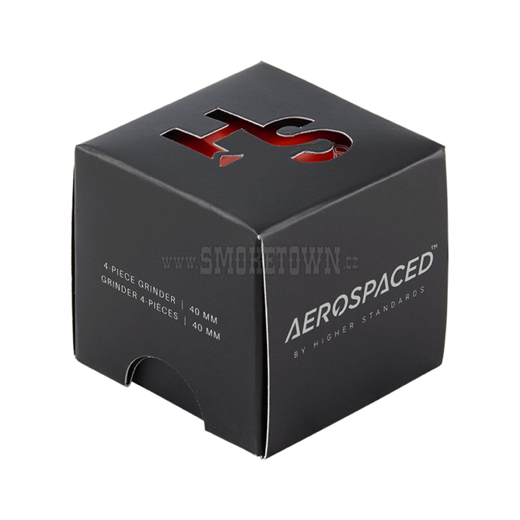 Aeropspaced Grinder 4-part 40mm Red