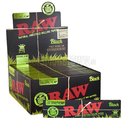RAW BLACK KS SLIM ORGANIC