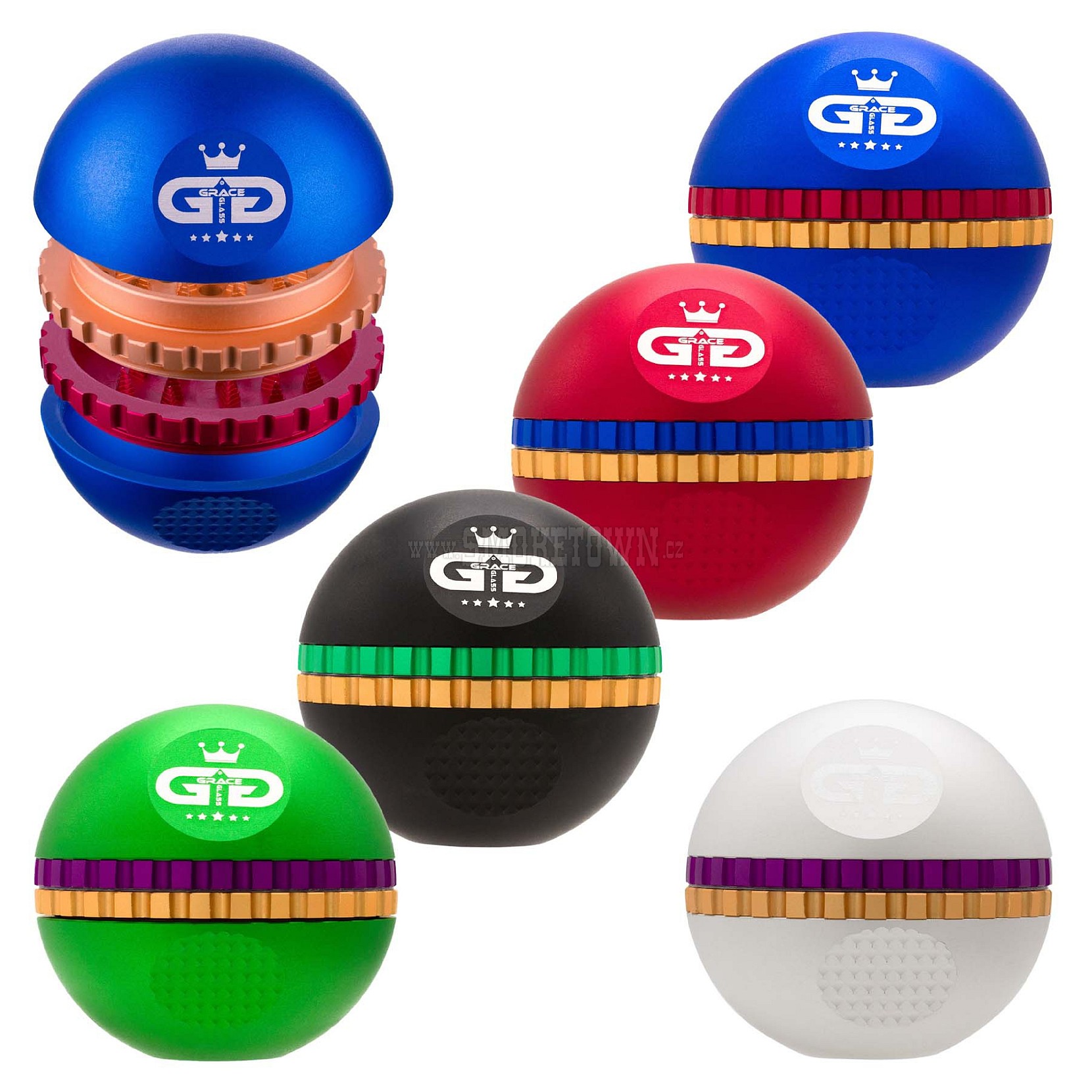 Grace Glass | Ball Grinders - 4part