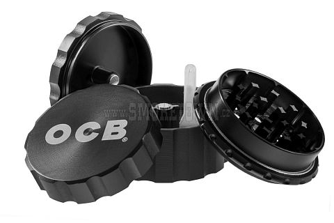 OCB Grinder Black & anthracite 4-part 50mm
