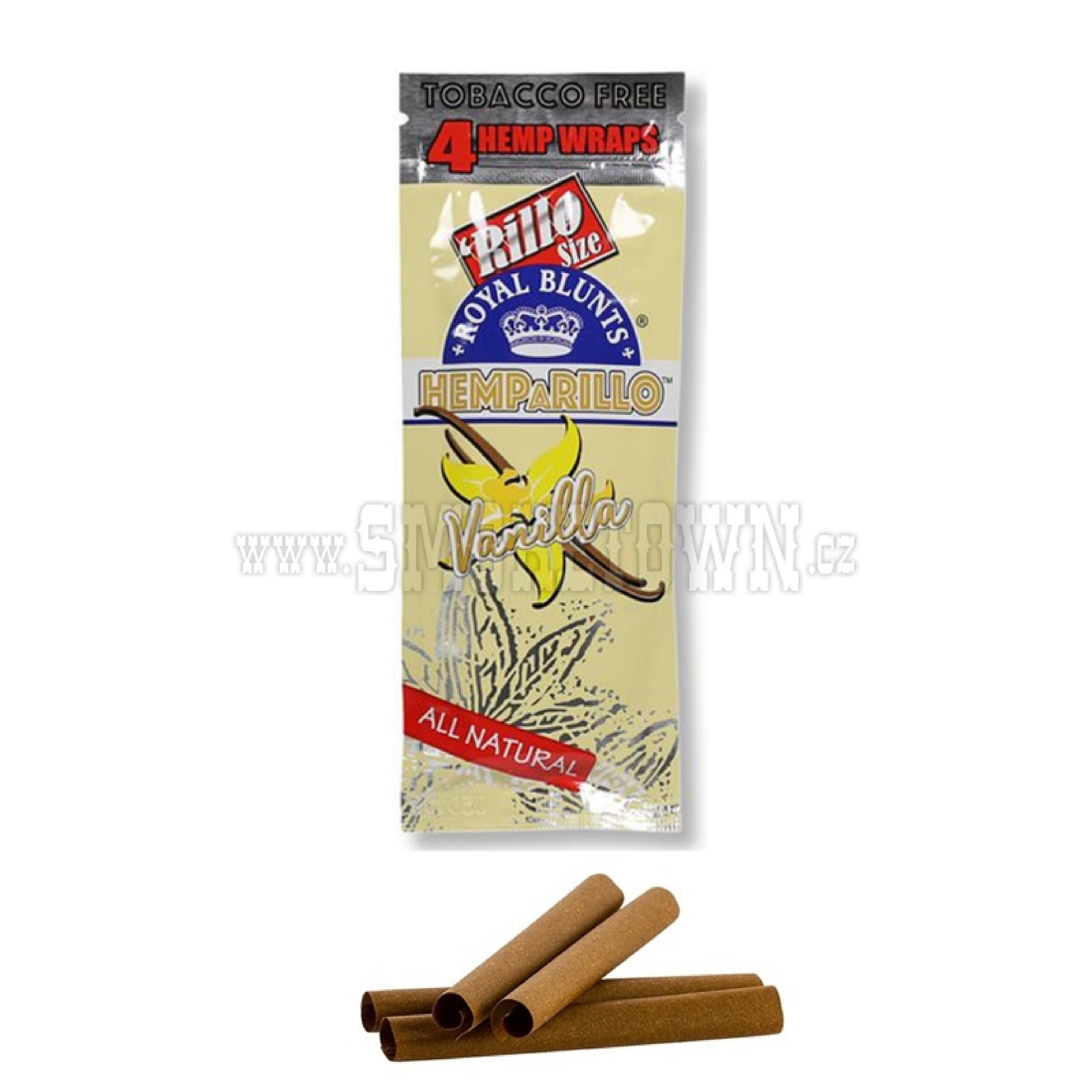 Royal Blunts - Vanilla Hemp Wraps 4ks