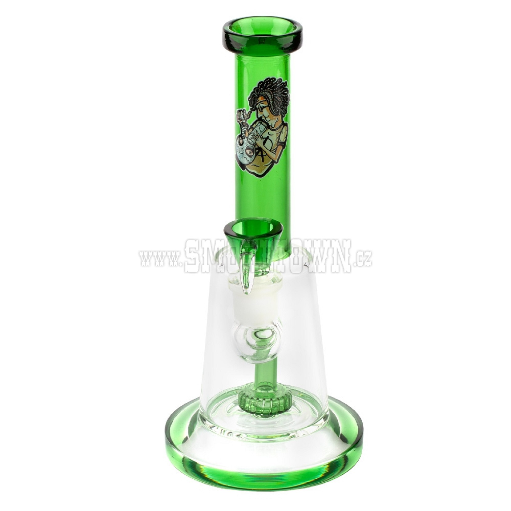 Amsterdam Smoking Boy Green 26 cm SG18