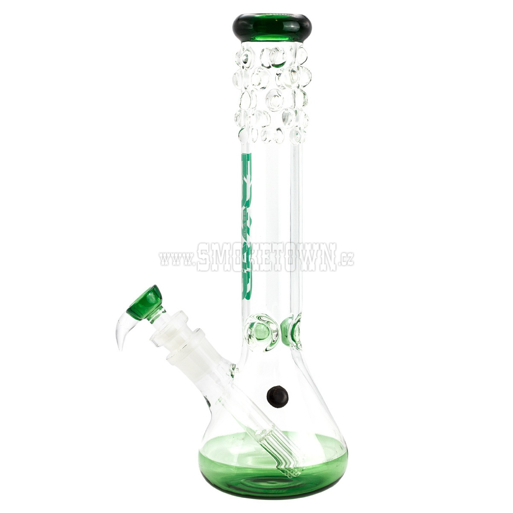Grace Glass Pearl Glass Green 40cm