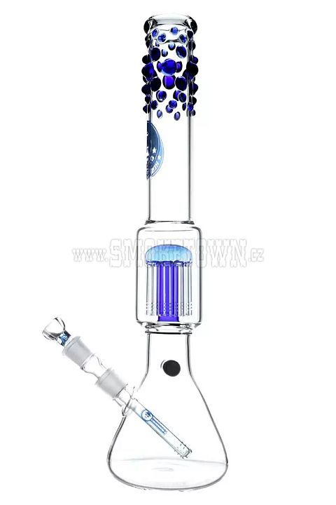 Heisenberg Beaker Bubble 12 Arm Perc Blue 50cm