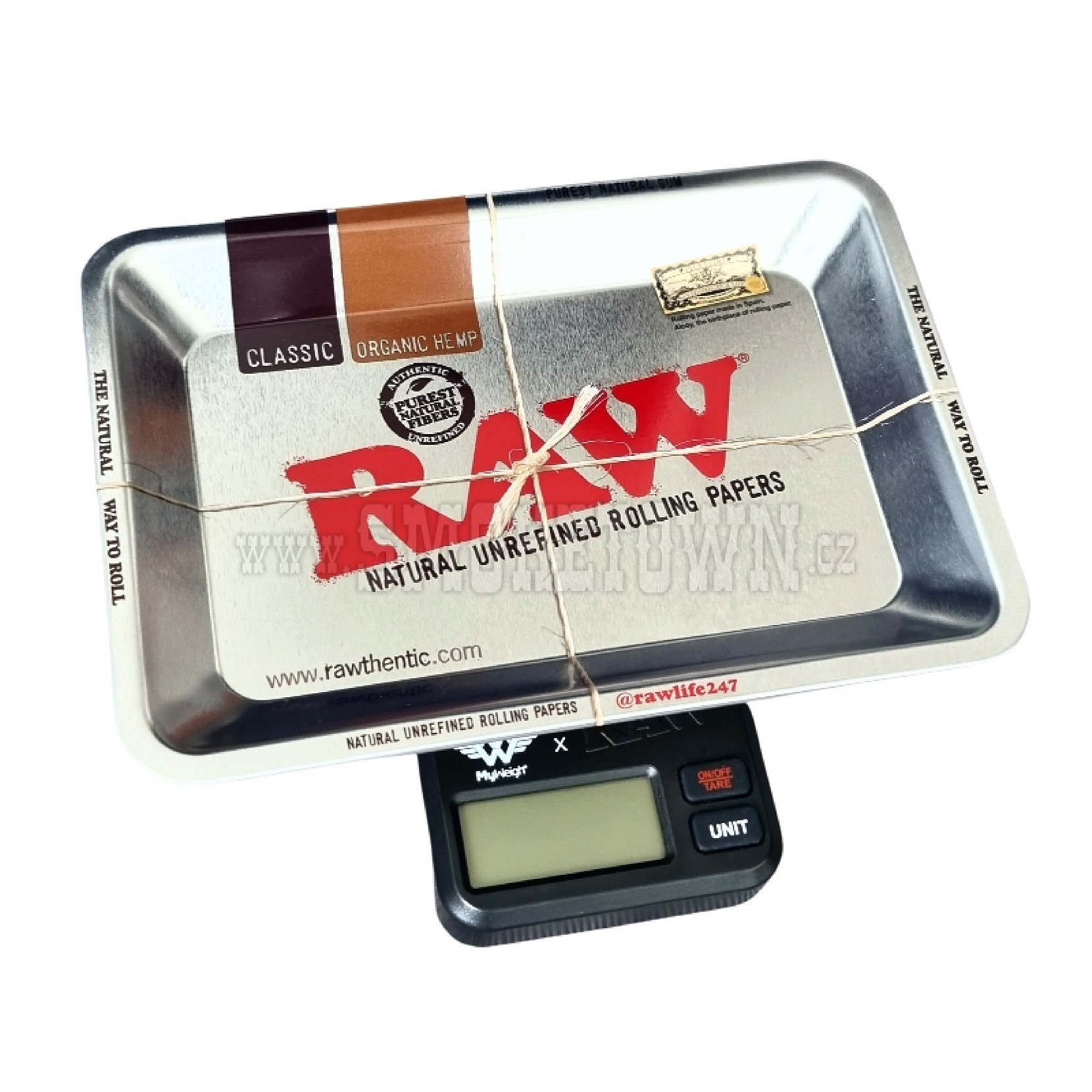 RAW x My Weigh - RAW Tray Scale 0.01-200G 0.1-1000G