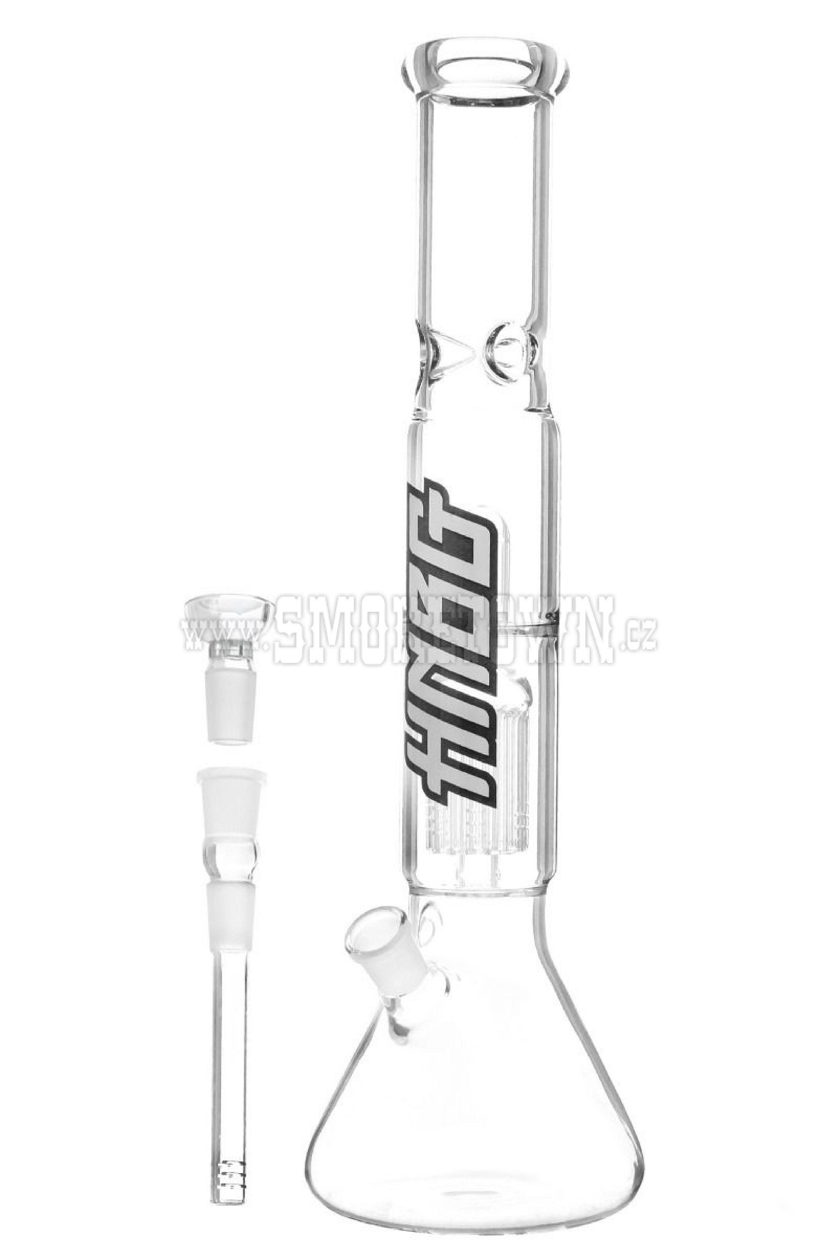 Heisenberg beaker 8-arm with splash guard 44cm