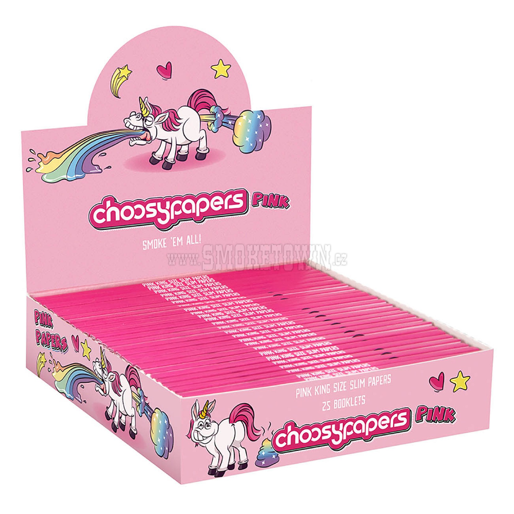 Choosypapers Pink Puking Unicorn