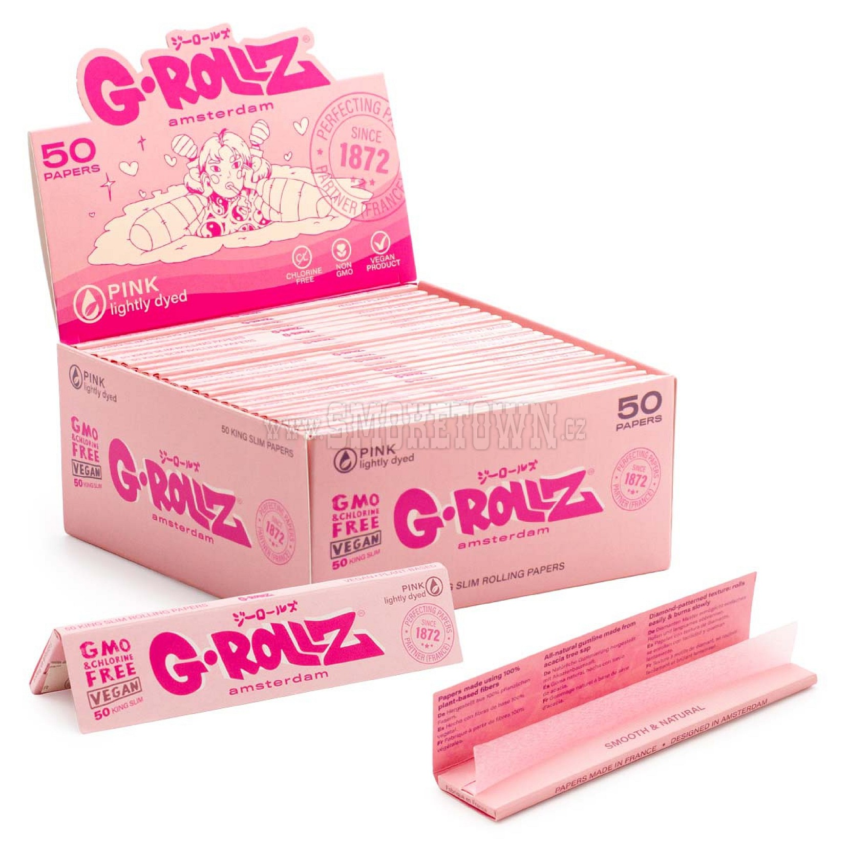G-ROLLZ Lightly Dyed Pink