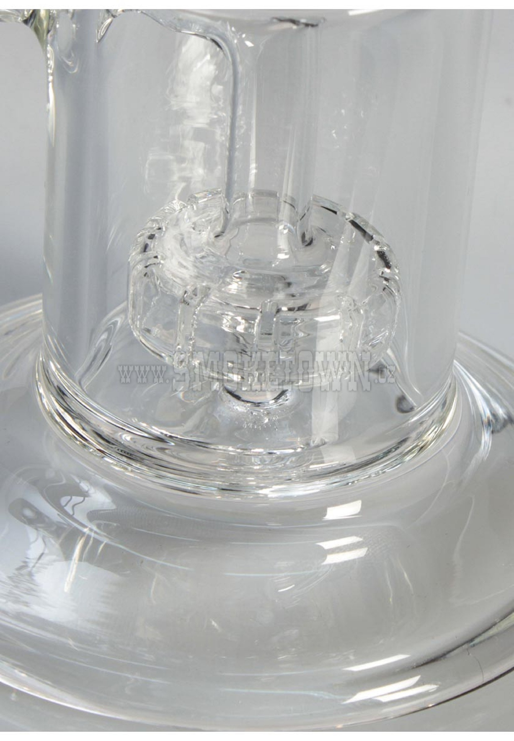 BLAZE GLASS bubbler with Showerhead- and Cone Diffusser 20cm