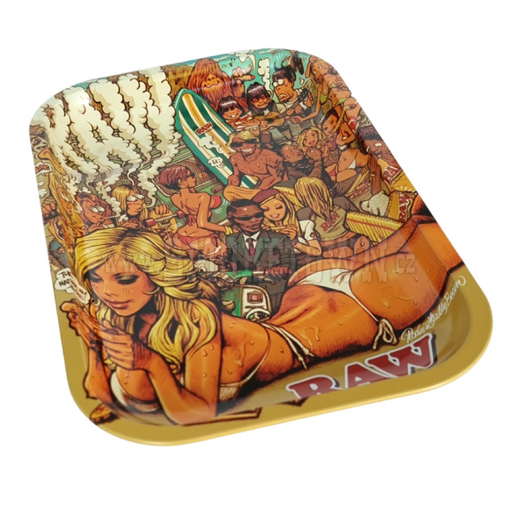 RAW metal tray Summer 27x16cm