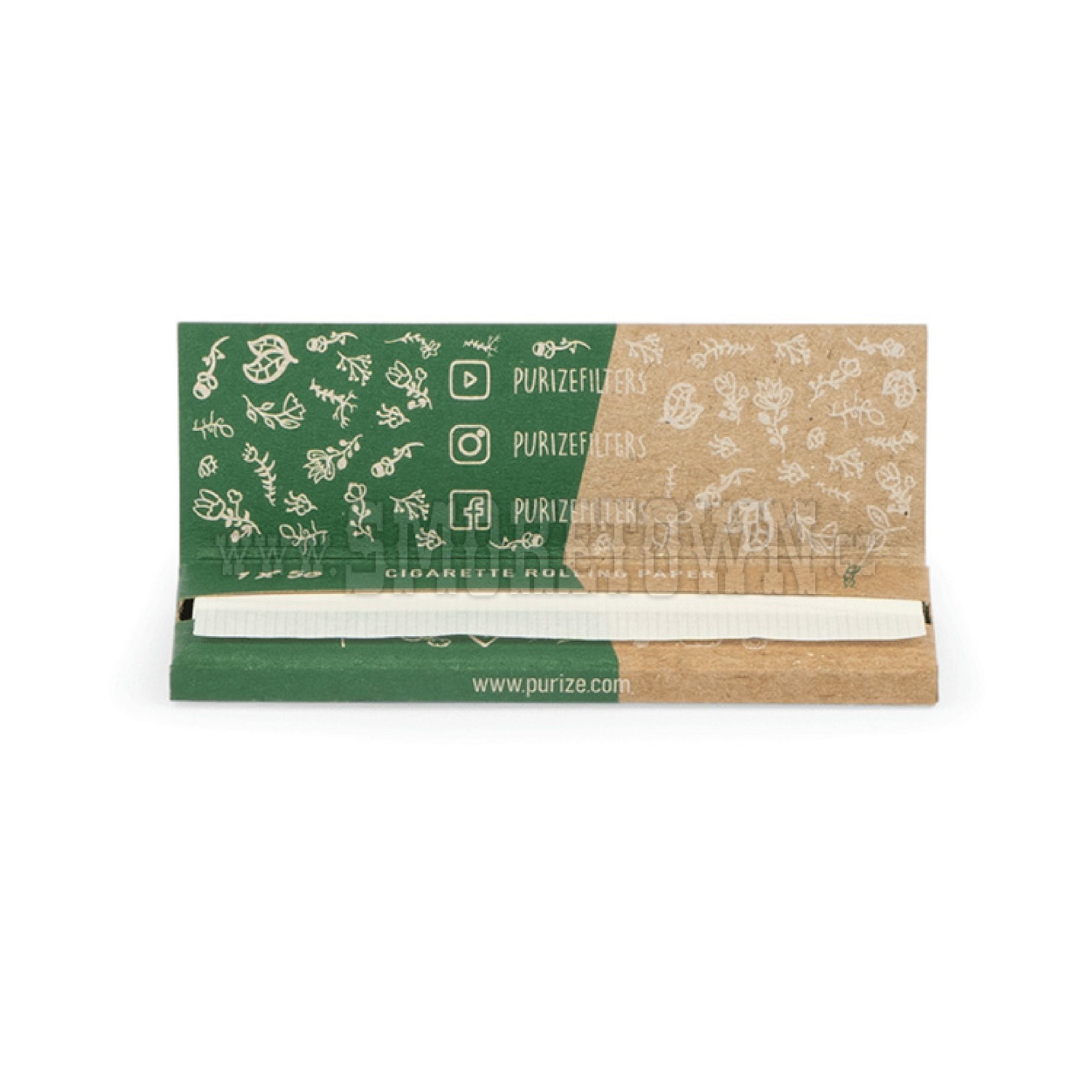 PURIZE Cigarette Rolling Papers 1/4