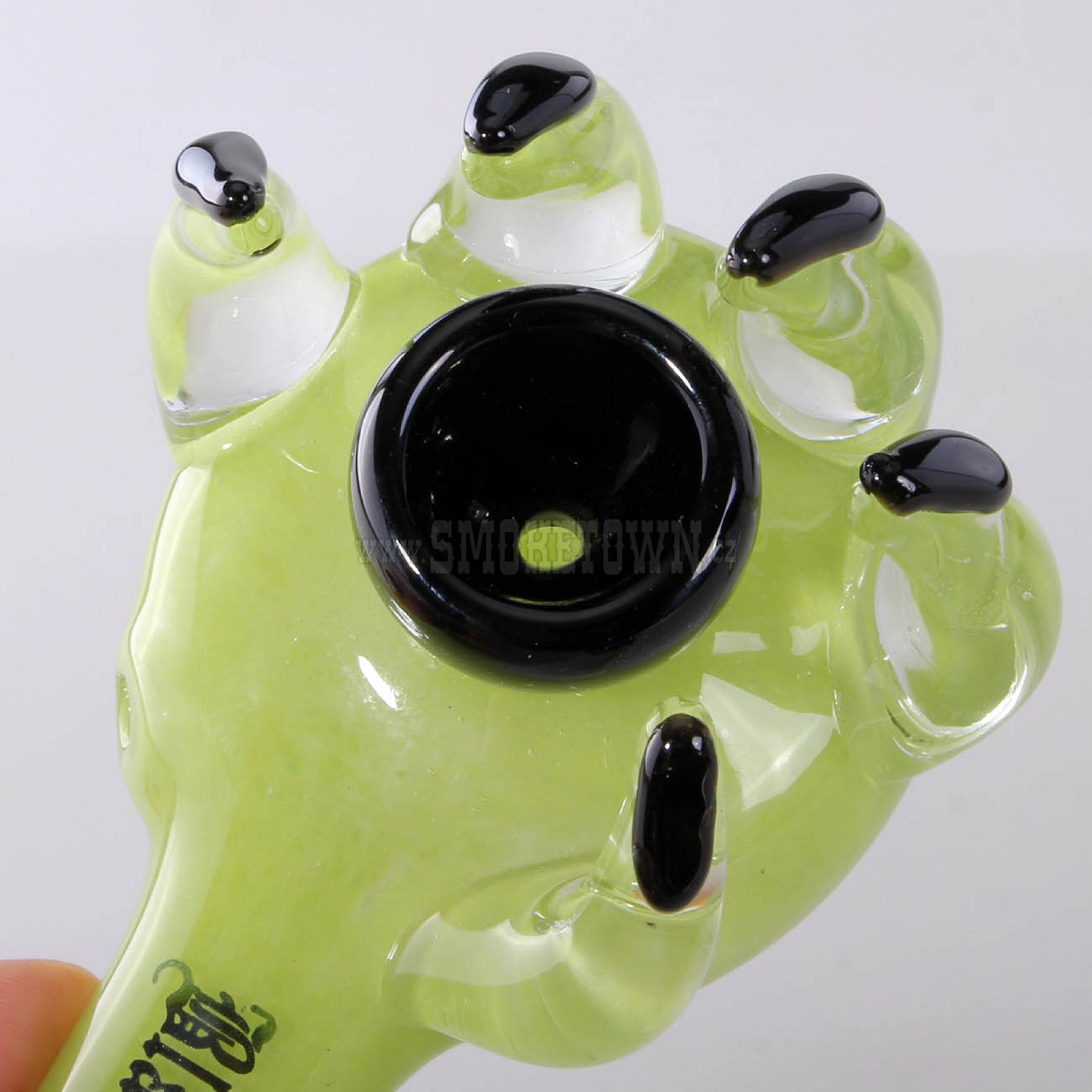 Black Leaf Glass Pure Pipe CLAW