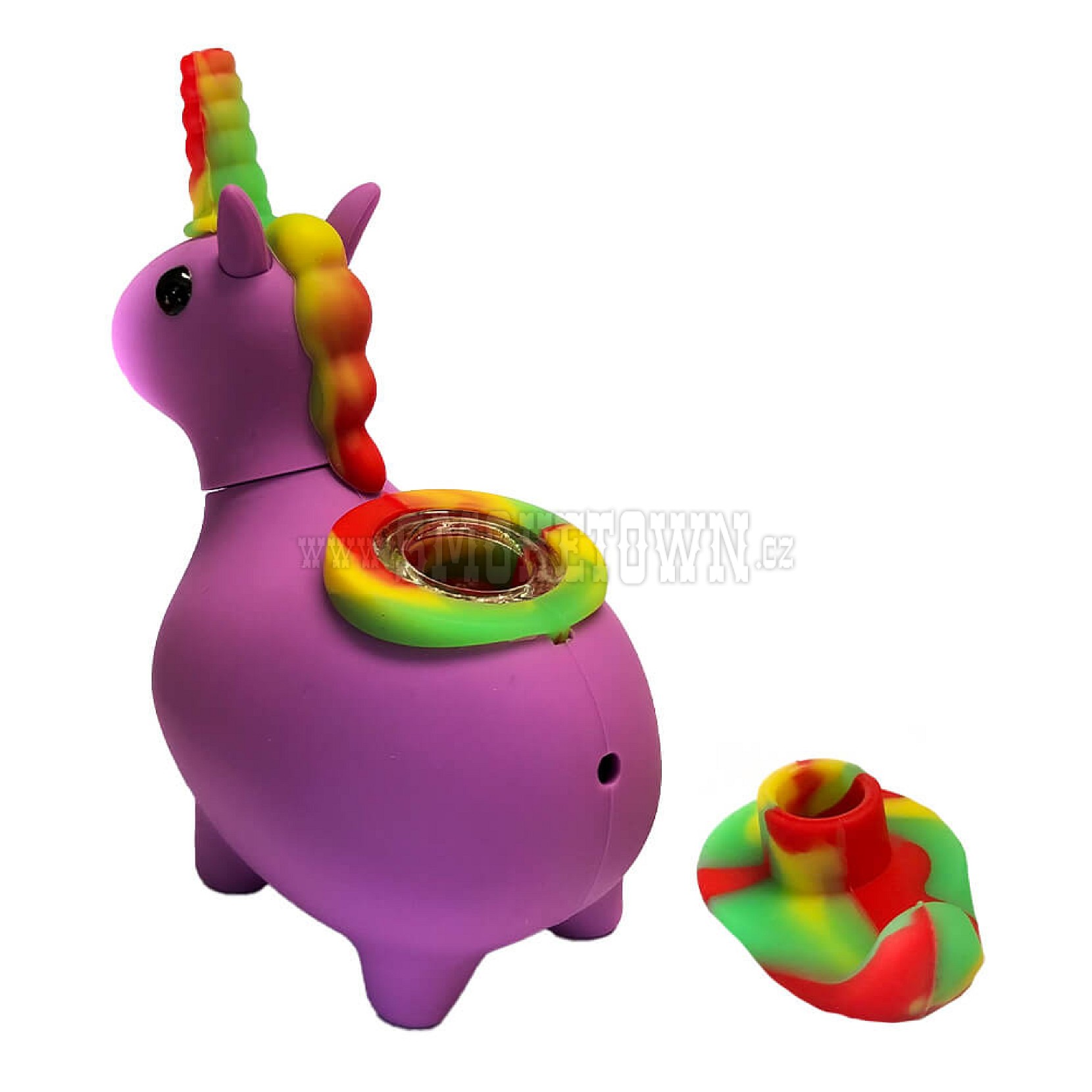 Unicorn Silicone Pipe 12cm