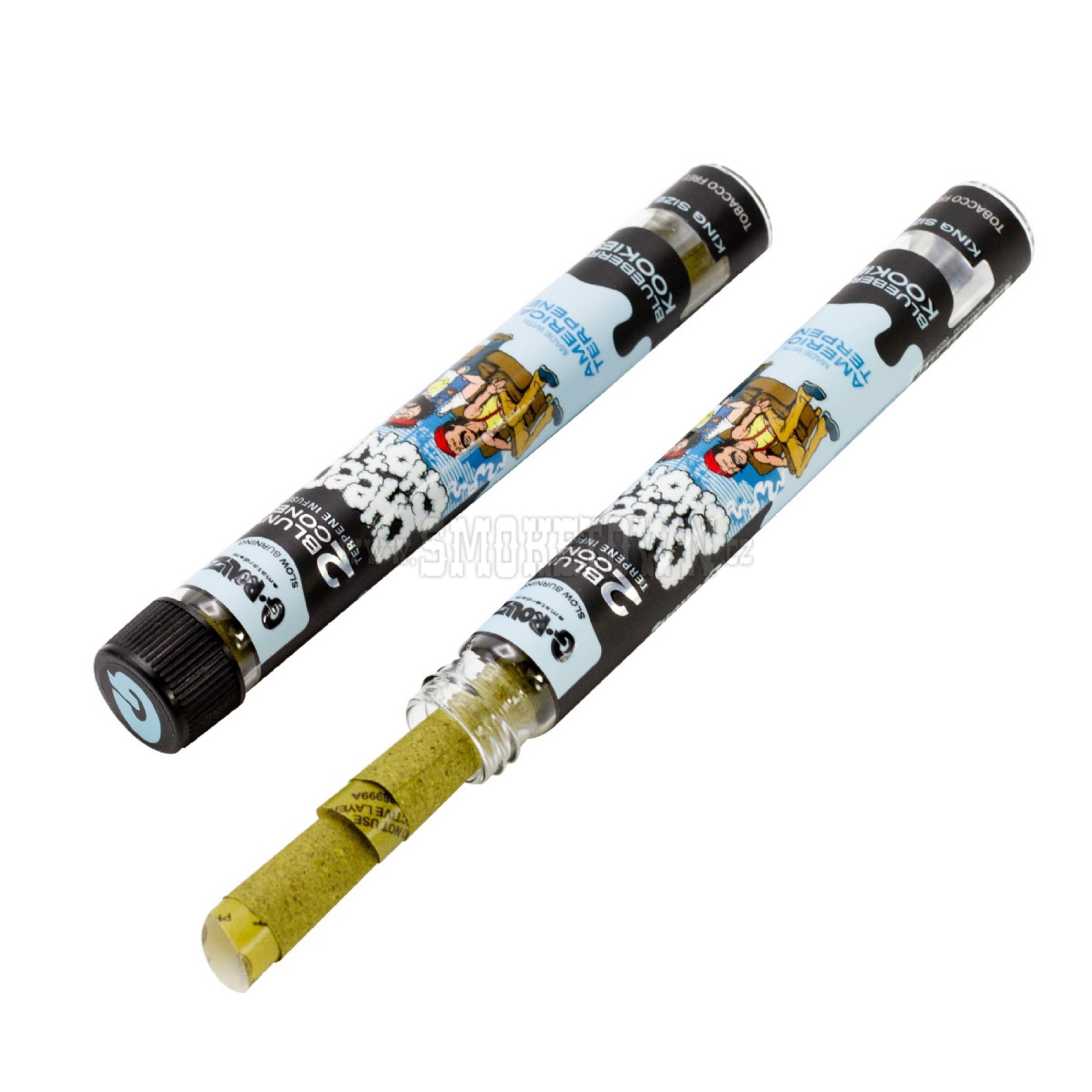 G-Rollz Cheech & Chong 2x Terpene Infused Blunt Cones Blueberry Kookies