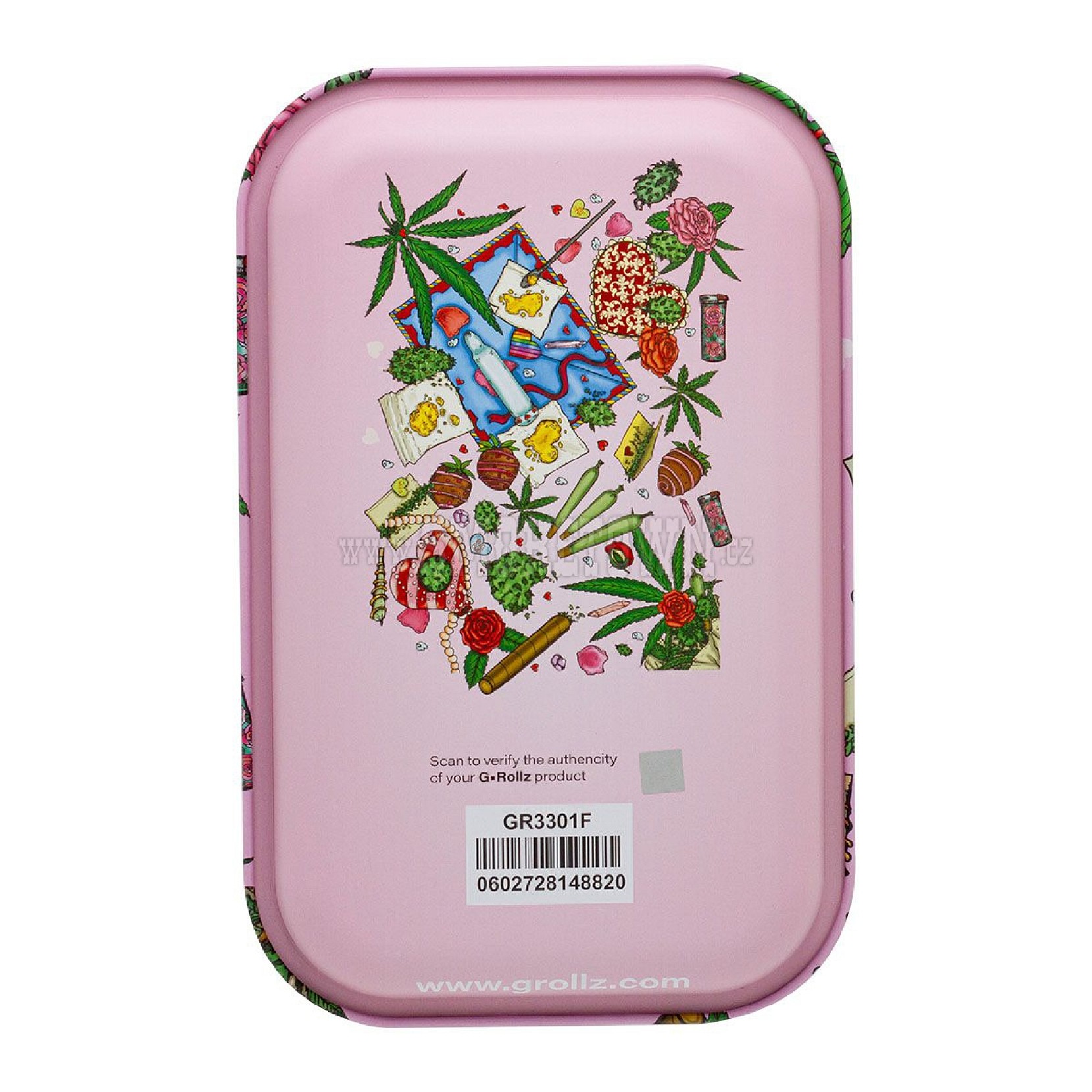 G-Rollz Amsterdam Picnic Valentines Medium Tray 17.5 x 27.5 cm