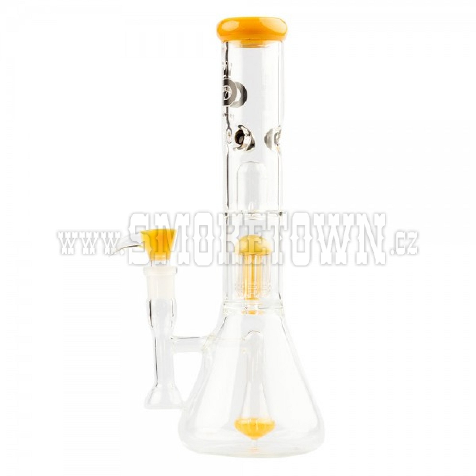 Grace Glass Limited Edition Yellow Beaker Bong 35cm