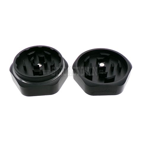 Katana Aluminium Grinder Black 2 Parts – 60mm