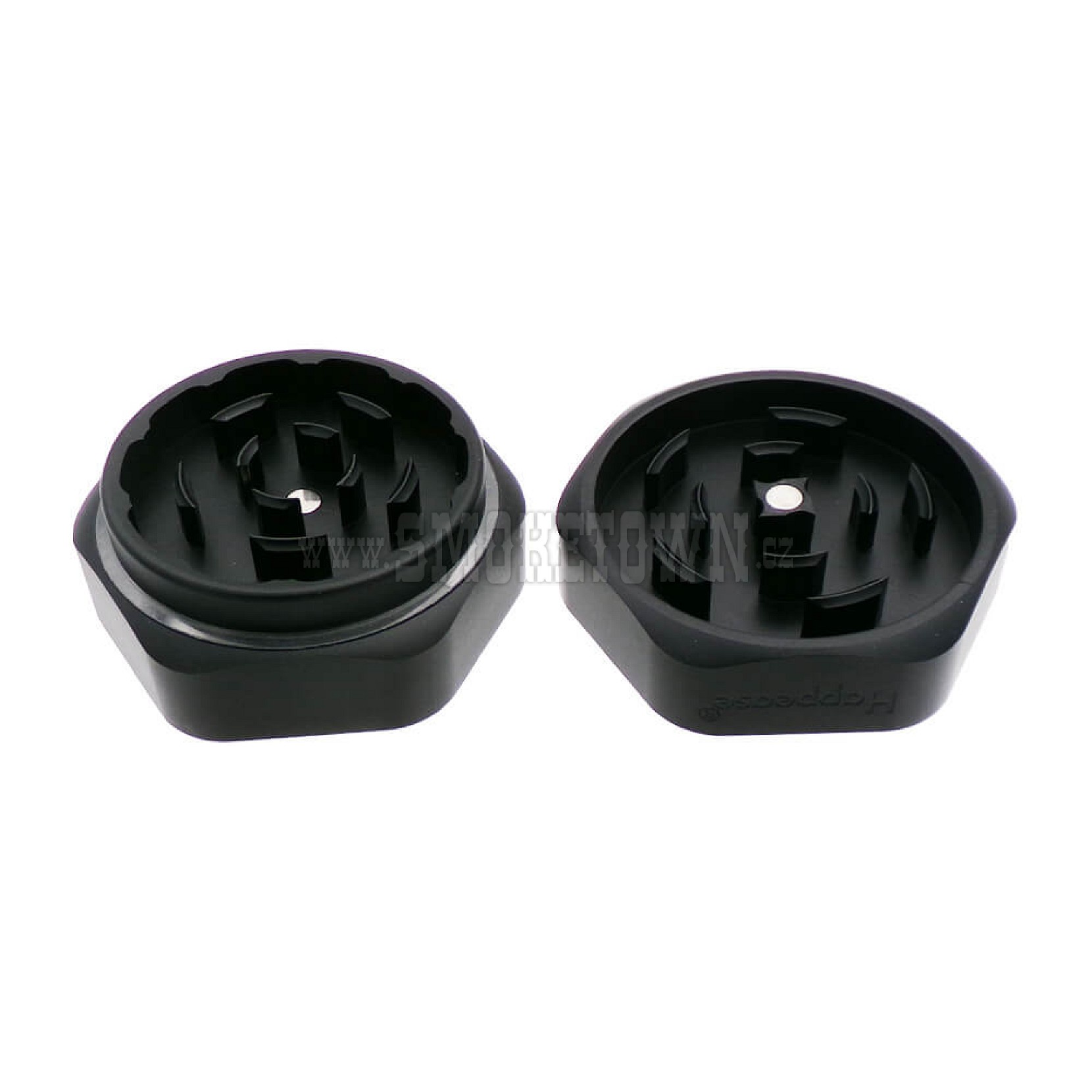 Katana Aluminium Grinder Black 2 Parts – 60mm
