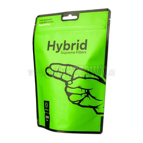 Hybrid Supreme Filters Cellulose Charcoal 250ks