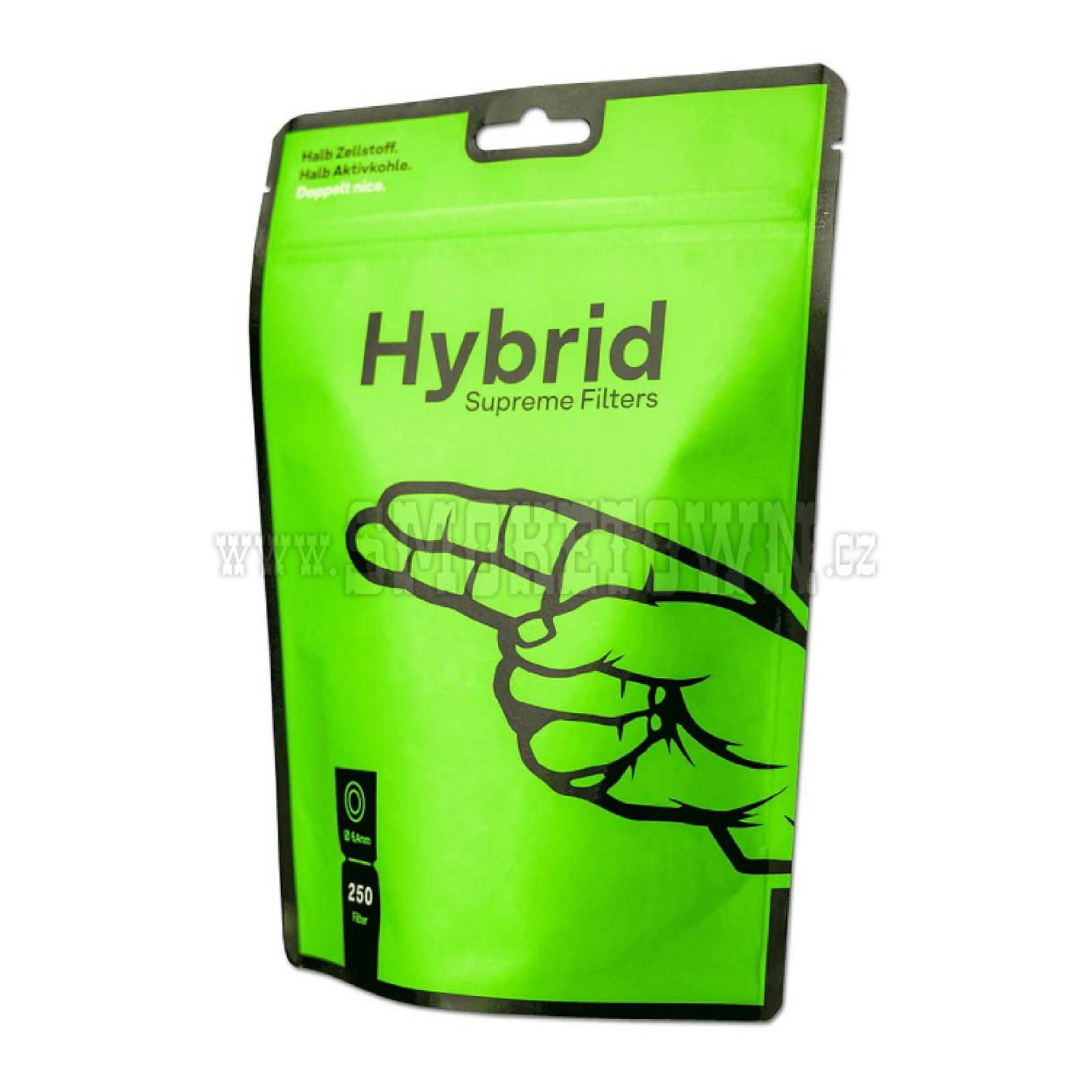 Hybrid Supreme Filters Cellulose Charcoal 250ks