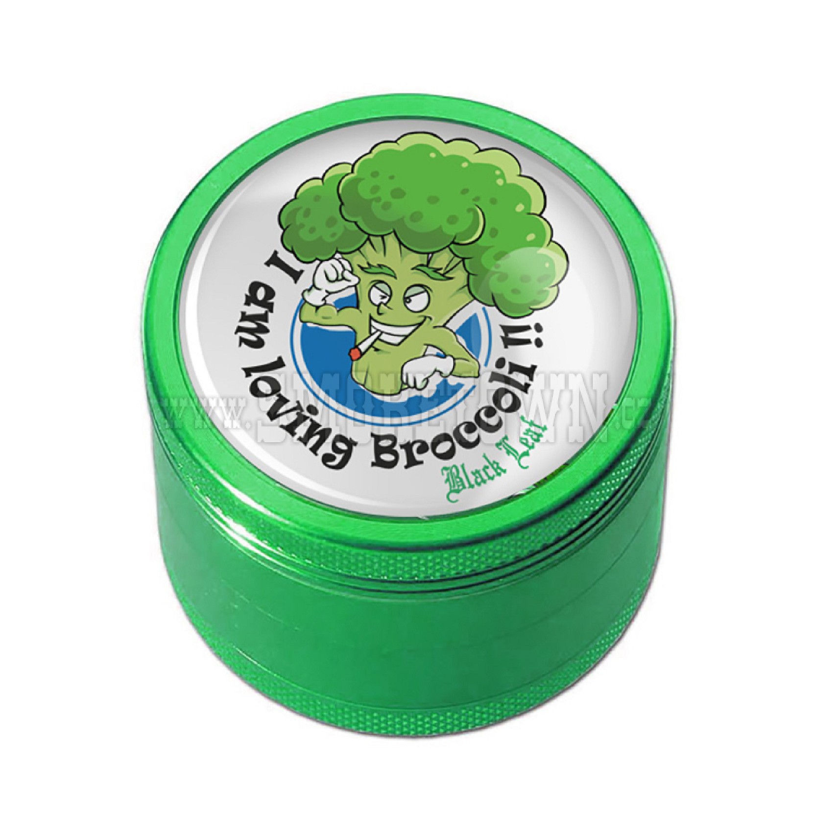Black Leaf Grinder BROCCOLI 4-part
