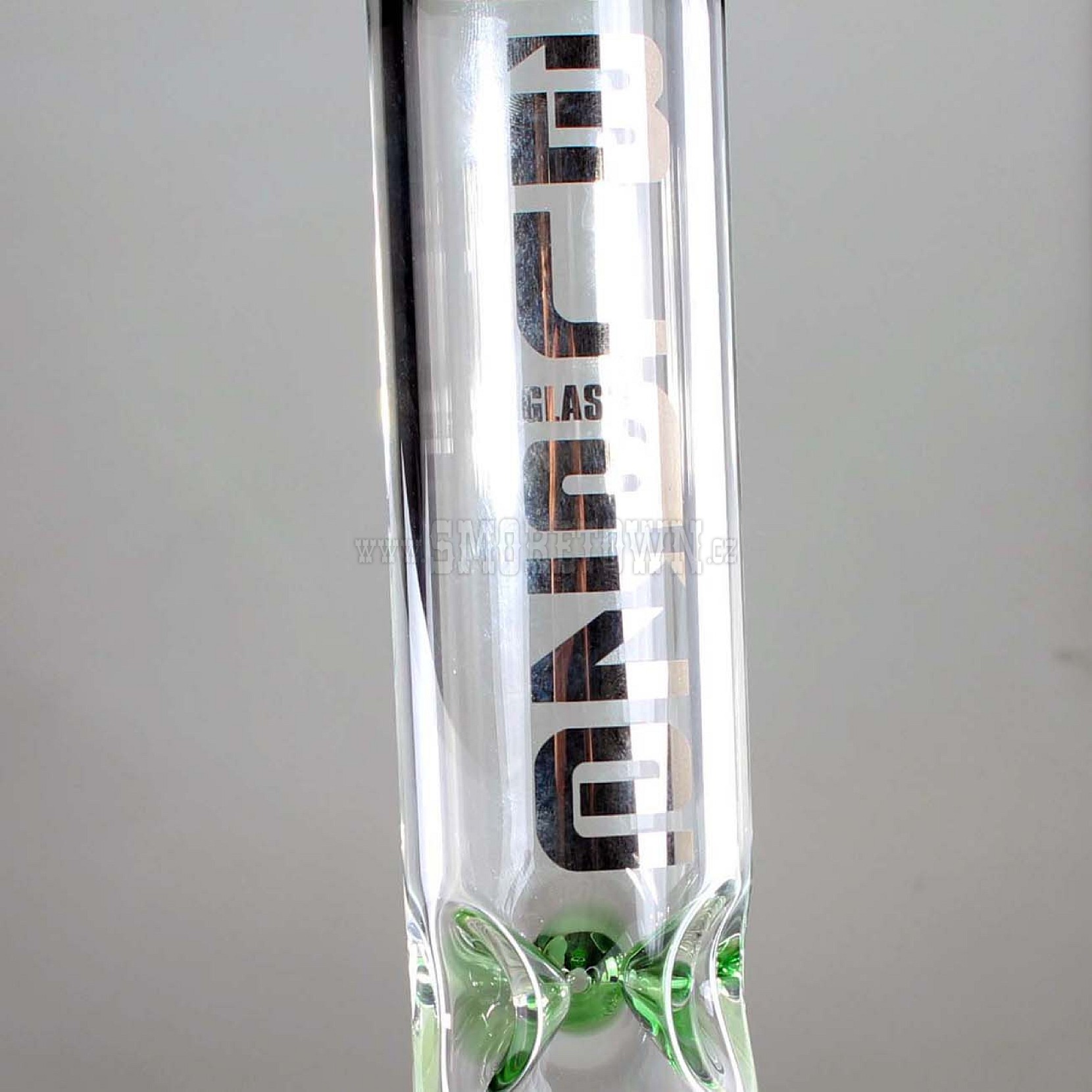 M+M Blaze Bong w Double Inlineslit Diffuser green 56cm