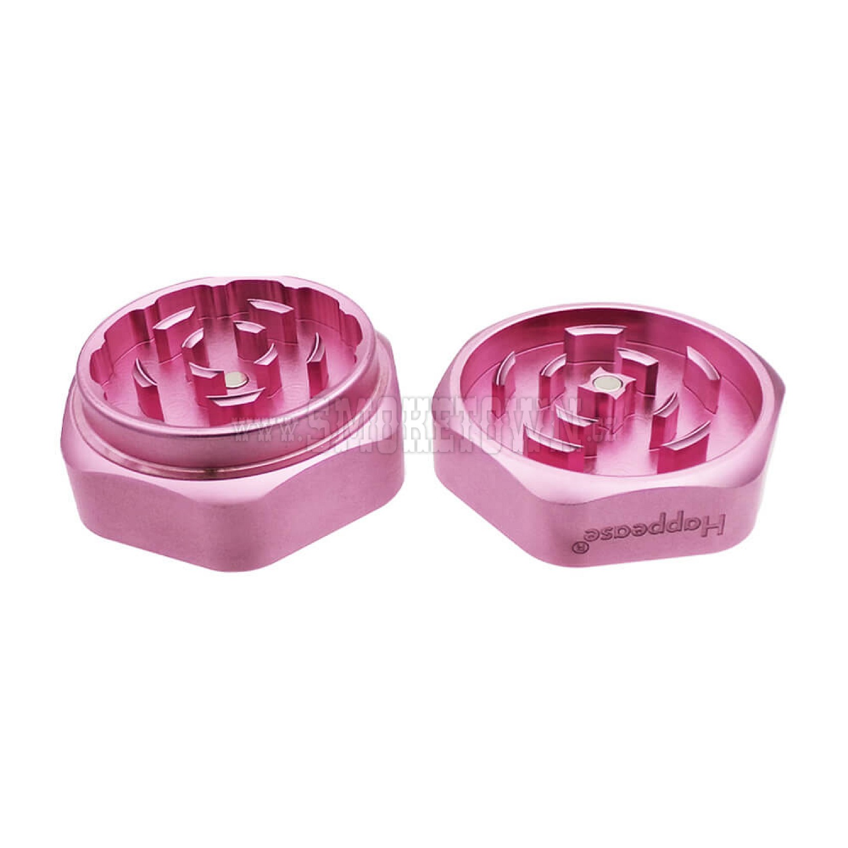 Katana Aluminium Grinder Pink2 Parts – 60mm