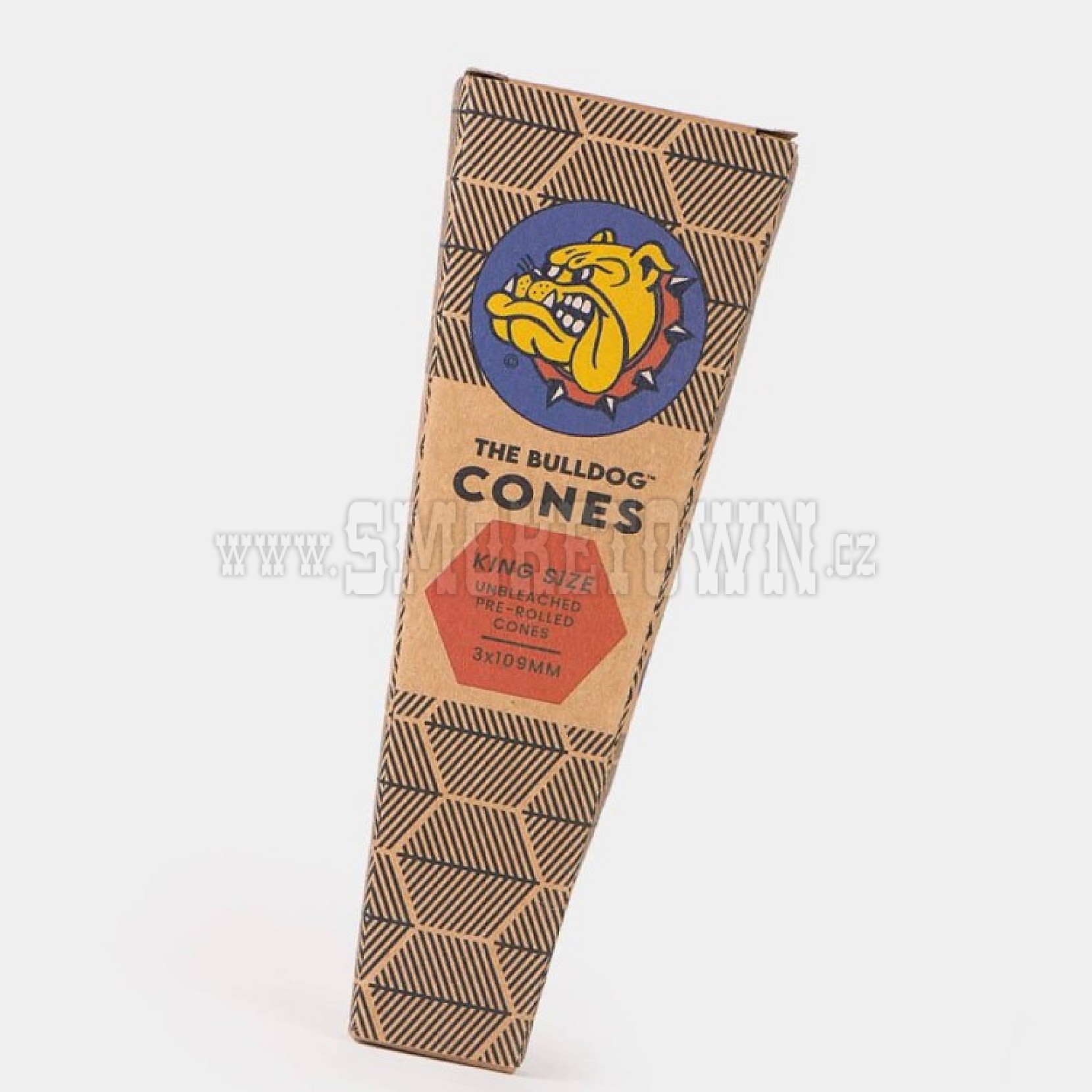 The Bulldog Cones King Size 3 Unbleached