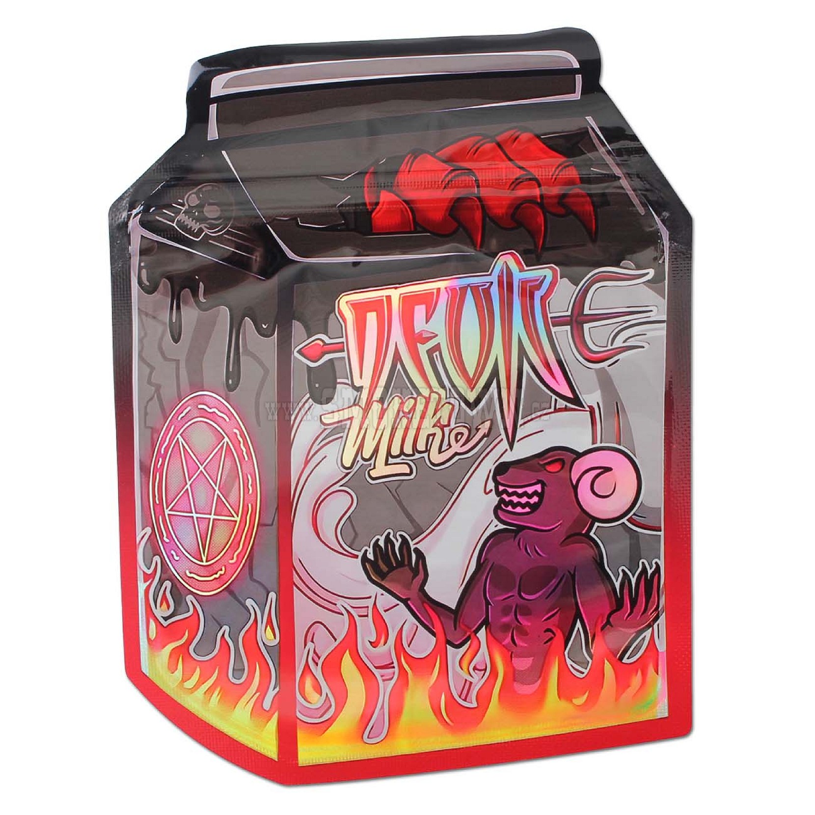 Mylar Zip Bags FVKMILK