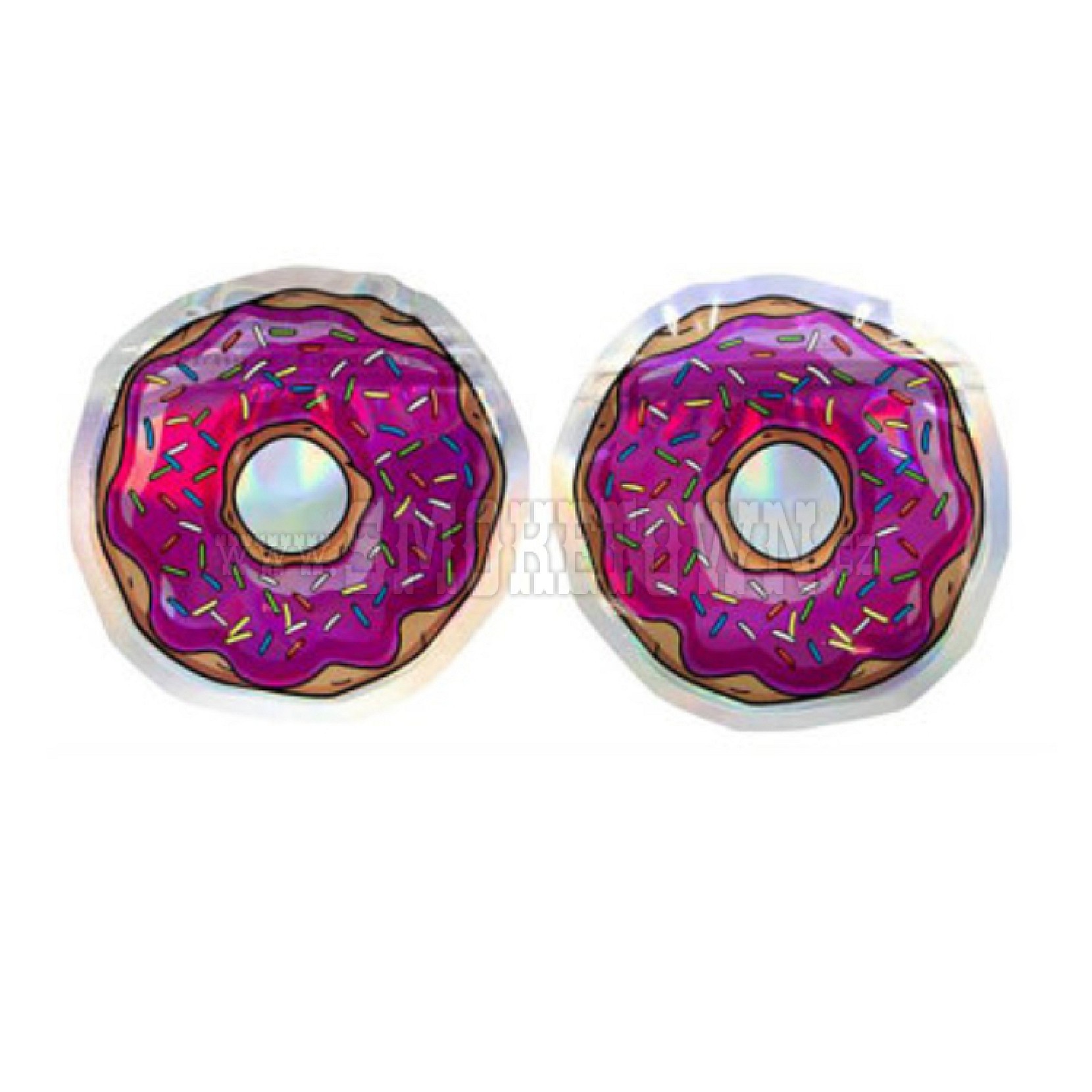 Mylar Bag ZIPLOCK DONUT