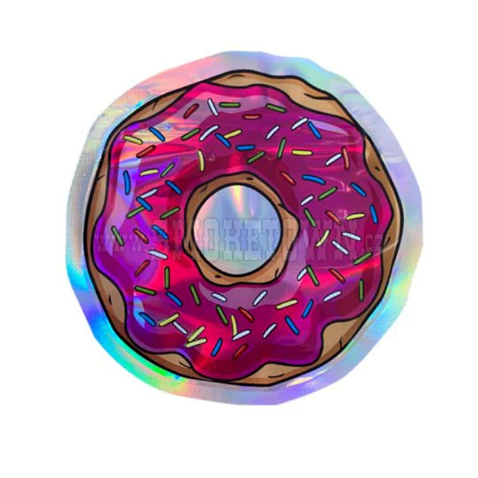 Mylar Bag ZIPLOCK DONUT