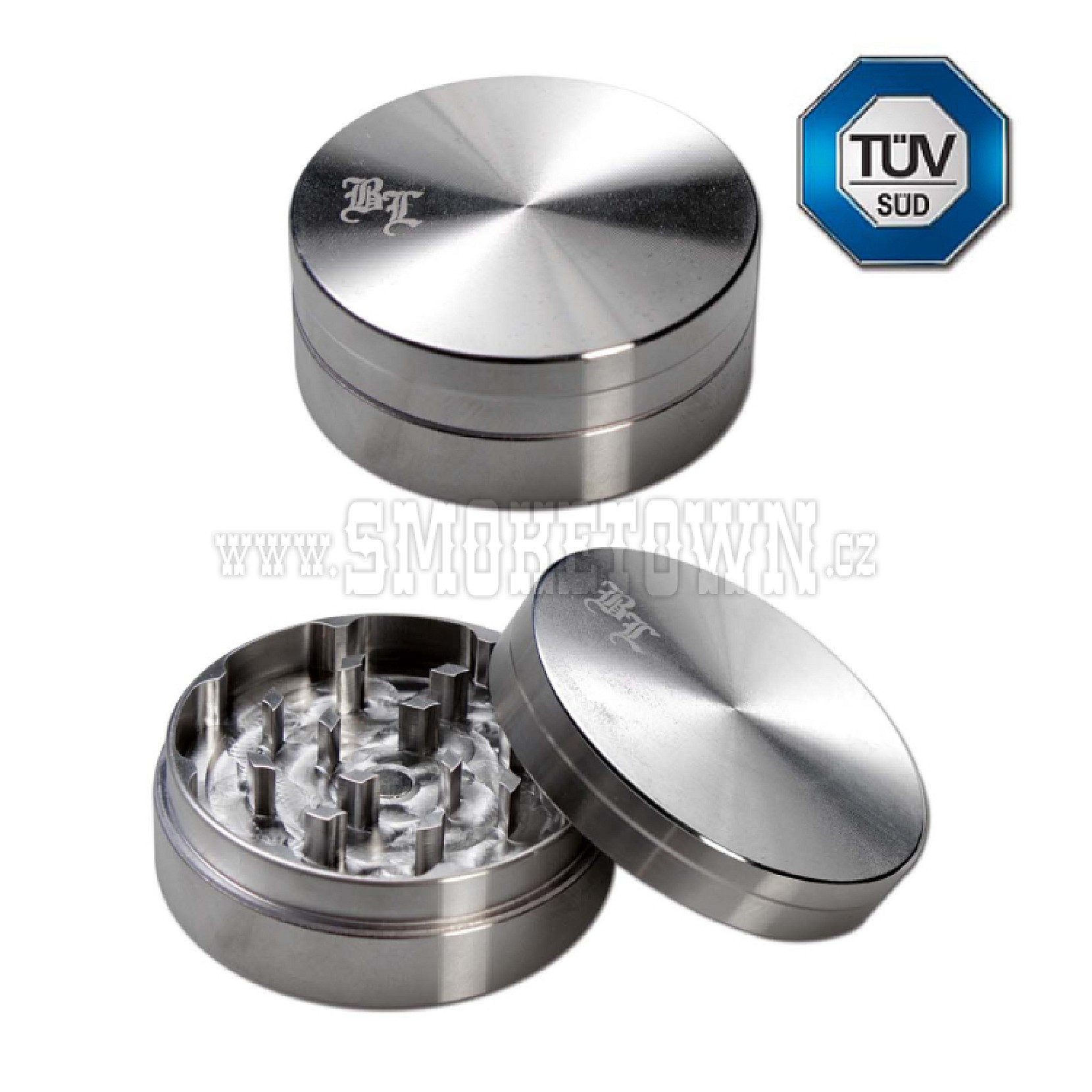 BL Stainless Steel Grinder 2-part