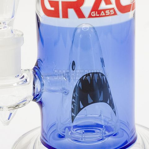 Grace Glass Shark Attack Bong 28cm