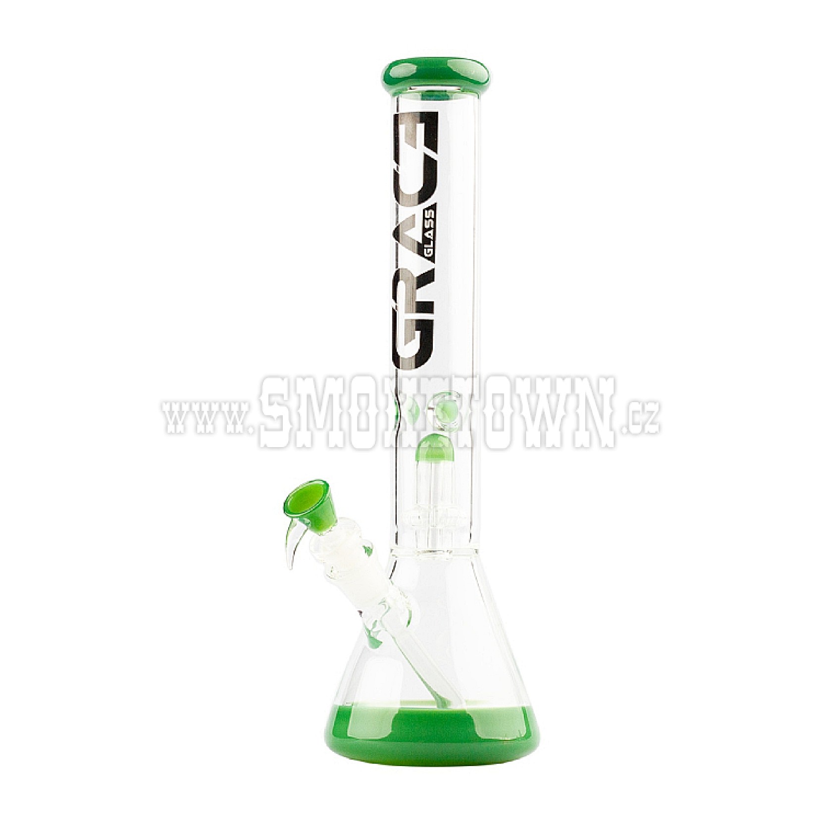 Grace Glass Limited Edition Green Beaker Bong 41cm