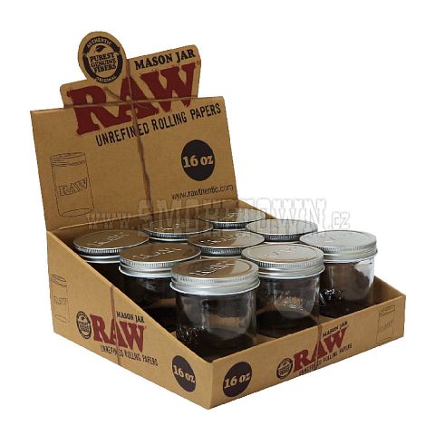 RAW MASON JAR 455ml