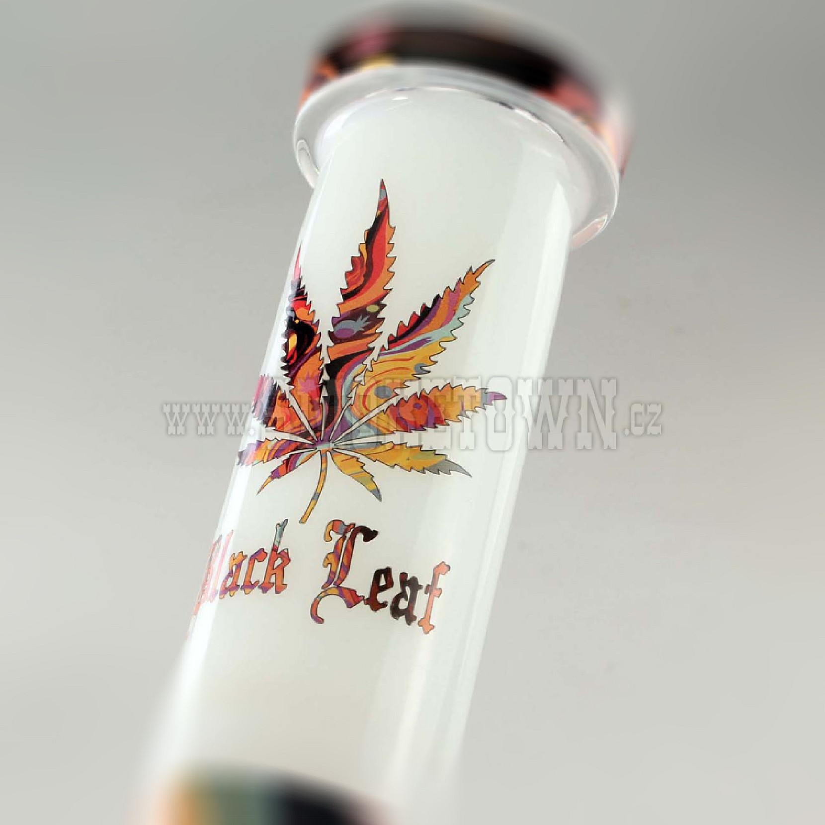 Black Leaf Beakerbong COLOURFUL 35cm