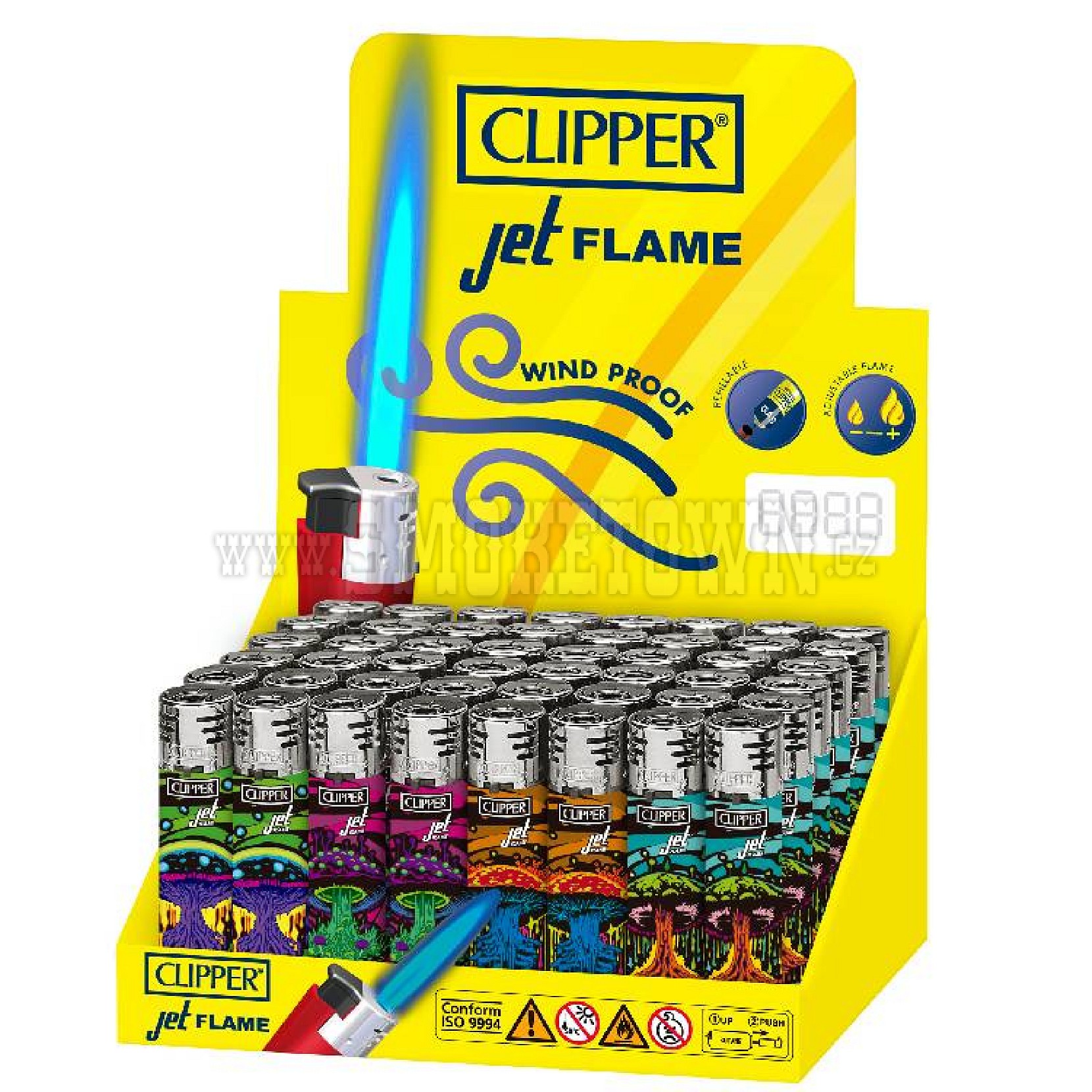 Clipper Jet Flame Dark Mushrooms