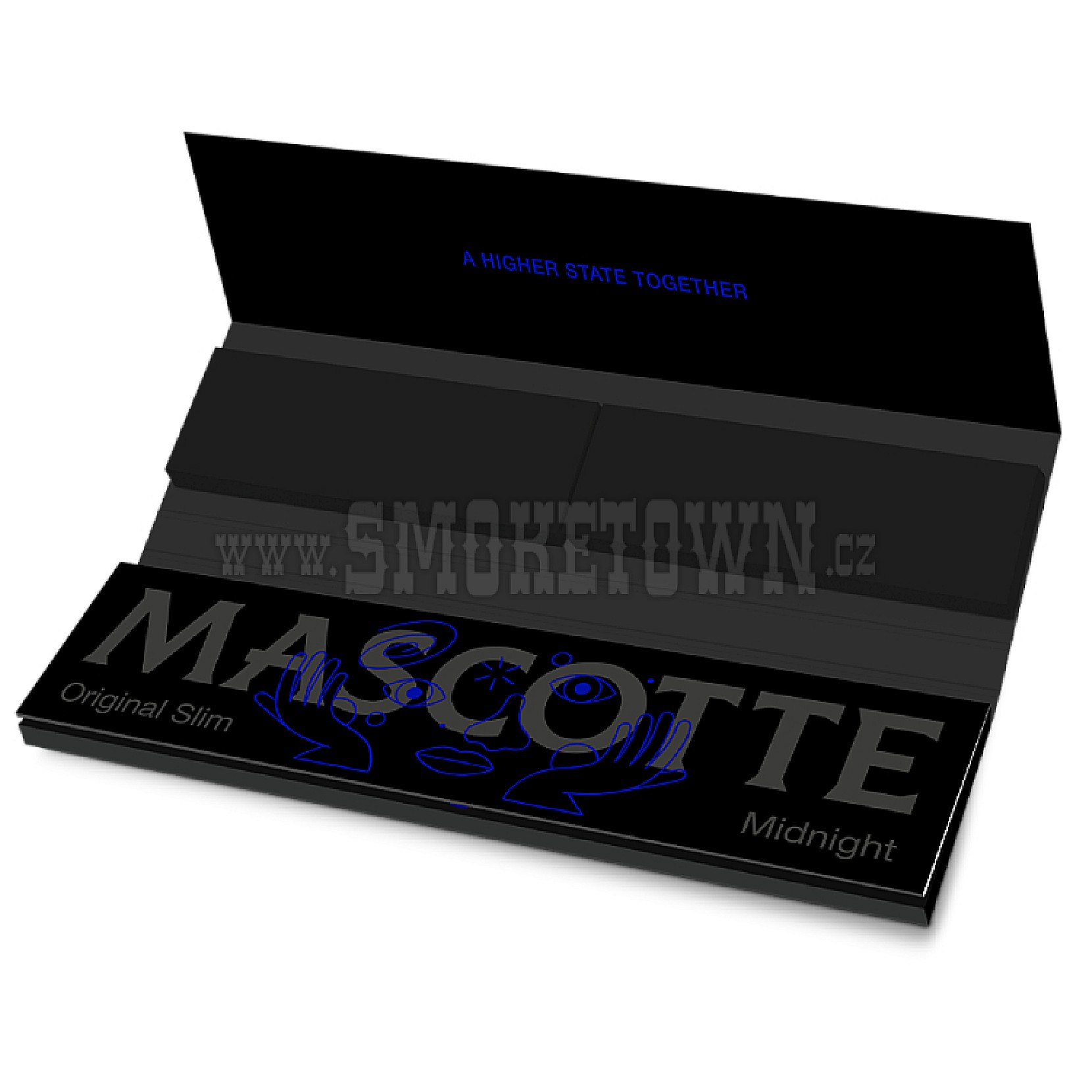 Mascotte 34 KS Slim Midnight Combi – Ultra Slim papírky + černé filtry