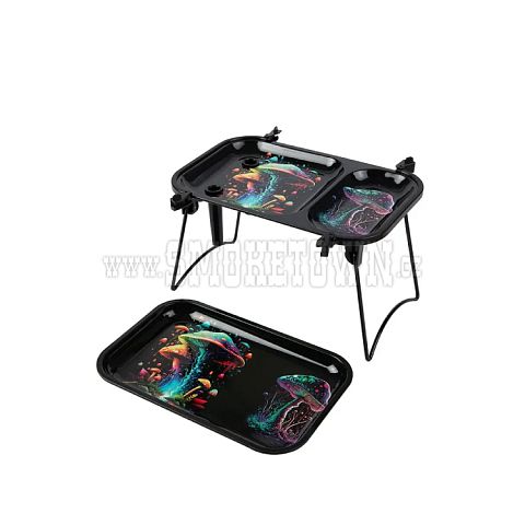 Rolling Console Tray Version Double