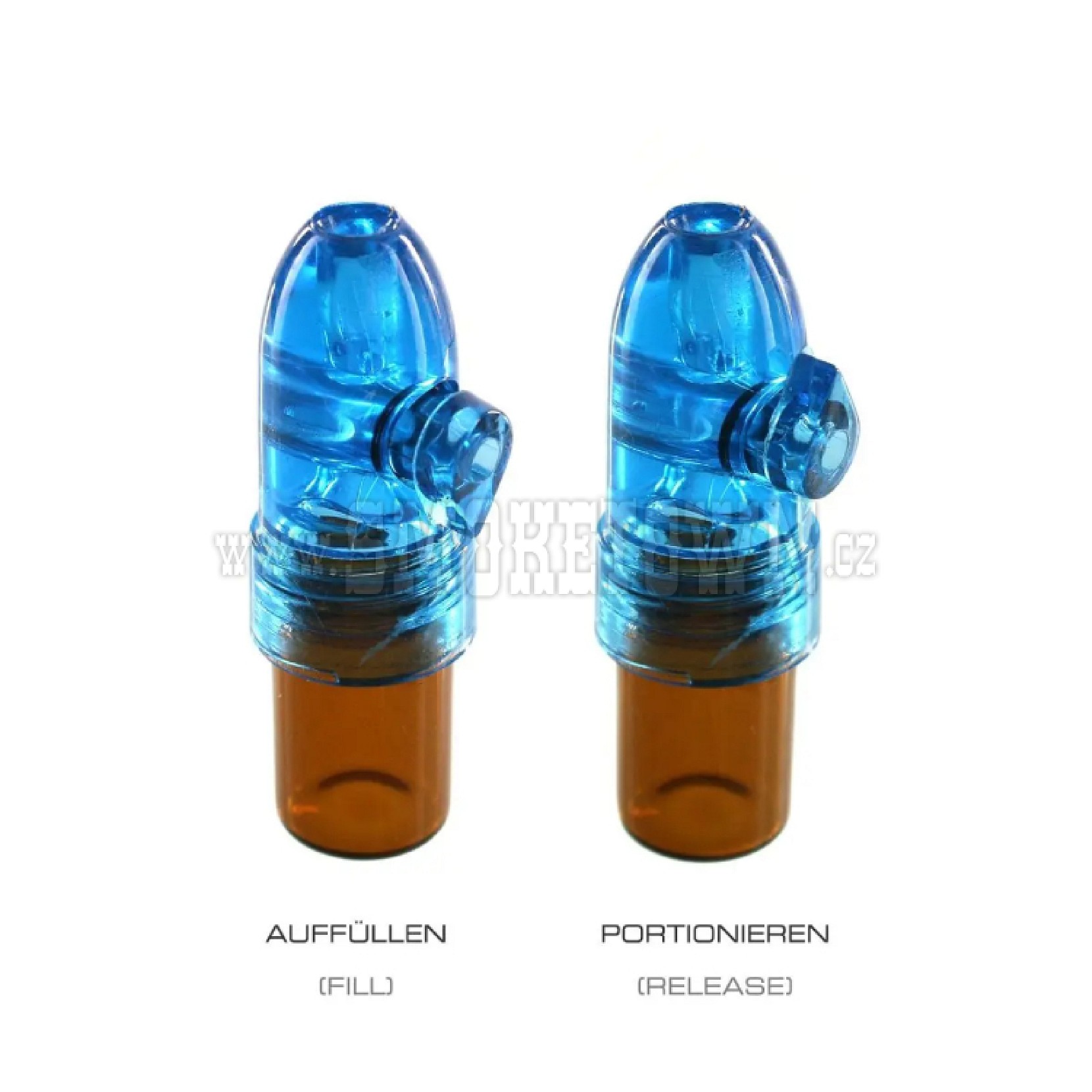 Coloured SNS bottle medium-blue