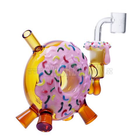 Black Leaf DONUT Bong mit Banger