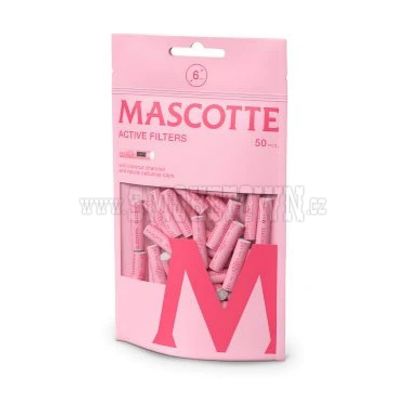 Mascotte Pink Active Filter 6mm 50ks