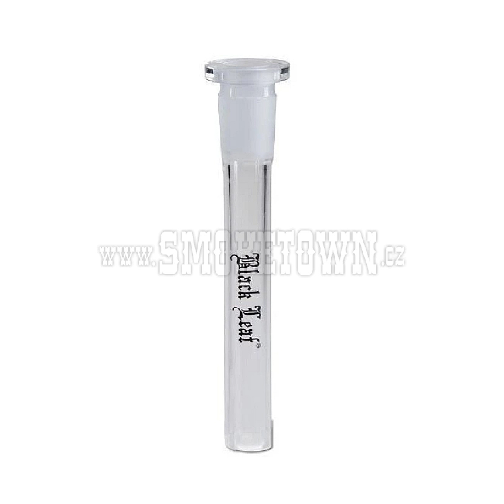 Black Leaf Glass Bong Adapter SG18xSG14 24cm