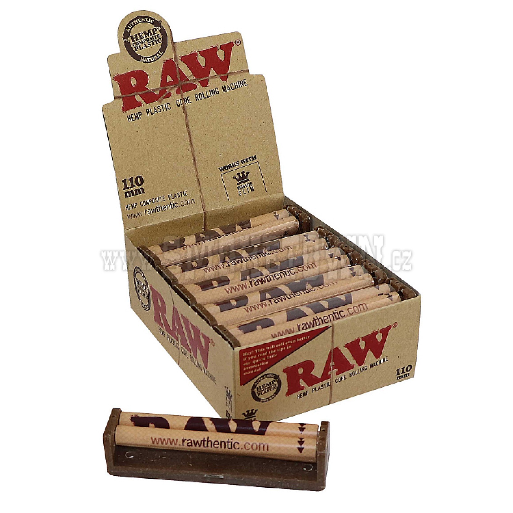 RAW Ecoplastic CONE Roller King Size