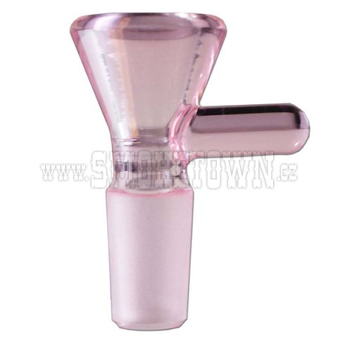 Kotel Black Leaf Glaskopf PINK HEART