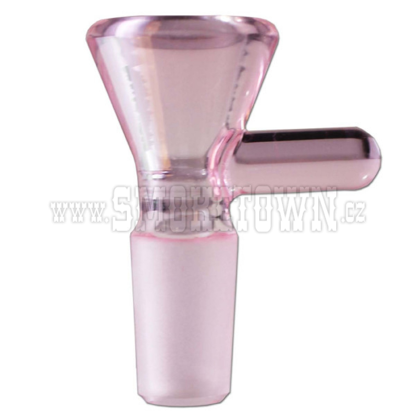 Kotel Black Leaf Glaskopf PINK HEART